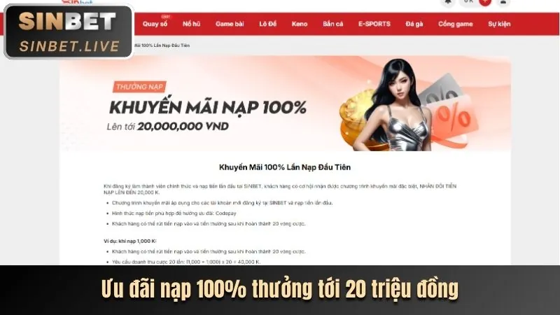 Khuyến mãi chào mừng thành viên mới 33vin com